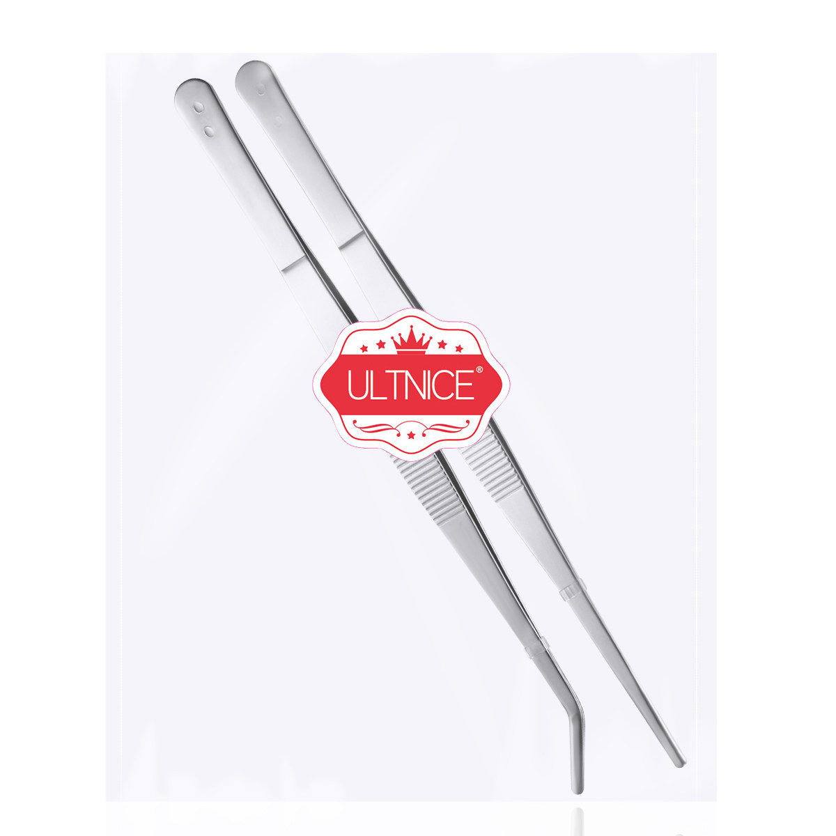 2 Pinzas de Acero Inoxidable P - Feeding Tong Stainless reseña y precio