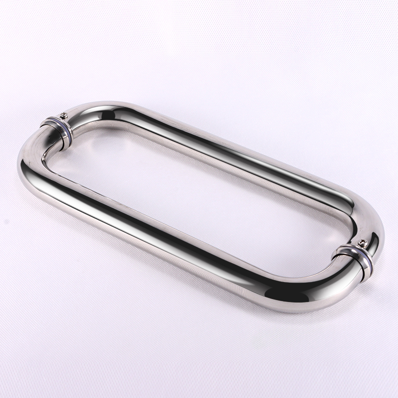 1 par de manijas de acero inox - Glass Door Hinge reseña y precio