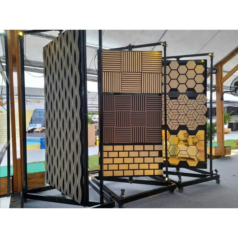 Panel de Pared Ranurado con Re - Pvc Panel Background reseña y precio